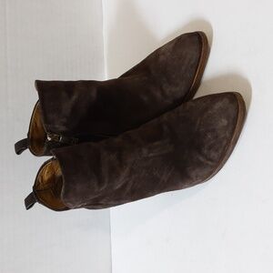 Alberto Fermani leather suede ankle boots women’s size 38